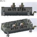 哈驰 双头机HZ6500C2W型材加工中心