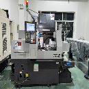 日本津上BW209ZJ-I九轴走心机新机90几万。
横向前刀台.