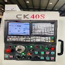 宝鸡CK40S斜轨刀塔机，广数980TDC系统，7.5kw伺服主电.