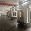 同款四台500卧式加工中心，BT40主轴，三轴线轨，主轴8.