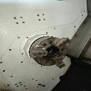 同款两台纽威NL504SC，两轴硬轨，回转直径600mm，切削.