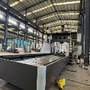 山东工厂后一台龙门，价格美丽台湾大侨8830龙门加工中.