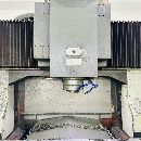 海天Gu6龙门式加工中心，齿轮头，BT50主轴、二线一硬.