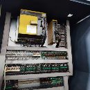 威诺克1058加工中心，两线一硬带链条配重，bt50发那科.
