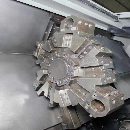 同款两台，韩国原装斗山245数控车床，10寸卡盘，过棒.