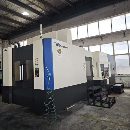 刚刚买下一台2018年高配原装韩国威亚双工位卧式加工中.