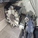 刚刚拿下一台9.9成新2025年斗山迪恩LYNX305数控车床、.