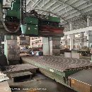 德国重型动梁数控龙门铣床，工作台2.55m，加工高度2m.