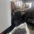 新定纽威4033龙门加工中心一台，方滑枕工作台2米4米，.