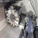 刚刚拿下一台9.9成新2025年斗山迪恩LYNX305数控车床、.