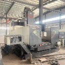 西安工厂海天GLUe13龙门，工作台，主轴BT50，系统三菱.