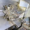 台湾原装进口东台TCS2000数控车床，8寸液压卡盘，回转.