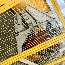 济南二机产机器人全自动冲压生产线年全新库卡7轴机器.