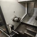 新到两台程泰GLS1500数控车床，8寸液压卡盘，10工位刀.