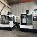 同款两台2016年佳泰855加工中心，发那科系统，链排，.