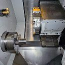 日本津上M08J-II数控车床，配8寸千岛液压卡盘加工直径.