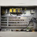 纽威1米单工位卧加。型号HM1006H单工位卧加，发那科系.