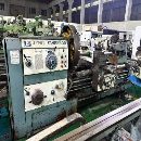 兰州机床厂CW6280D1.5米车床，尾座加装变频进给电机