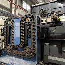 同款两台纽威800双工位卧式加工中心2018年纽威HM805T.