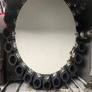 同款两台辛辛那提1100高速模具机 三菱M80A包大功率系.