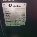 牧野u6慢走丝，机器99新。