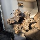 同款两台，斗山PUMA560轮毂车床，带轮毂夹具，主电机3.